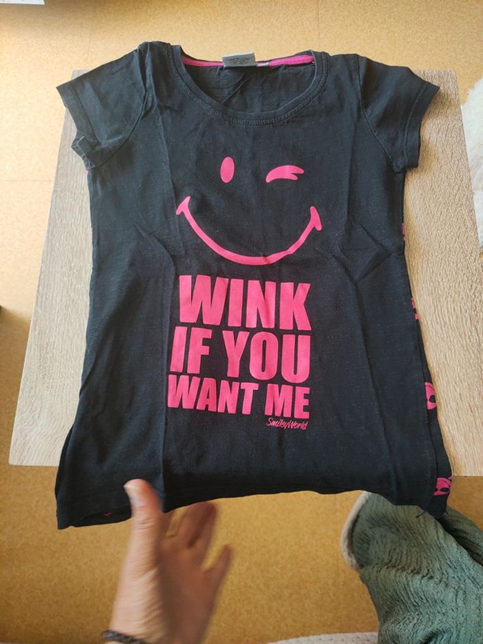 Lot de 12 pièces ( 10 tee shirt et 2 chemises)fille 8 ans divers marques d - photo numéro 9