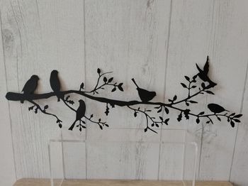 Sculpture métal oiseaux