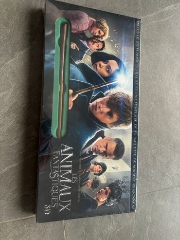Les animaux fantastiques dans un coffret collector avec Blu-ray + Baguette magique 