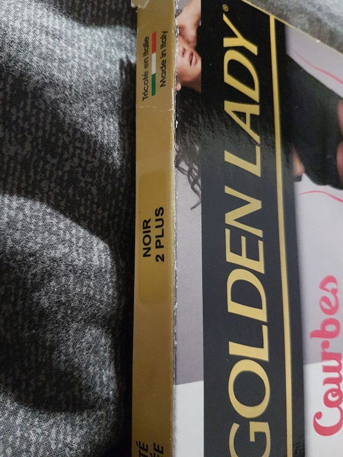 Collant golden lady courbes sublimes  2 plus noir - photo numéro 2