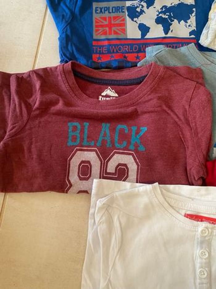 Lot de six t-shirt et polos pour garçons - photo numéro 4