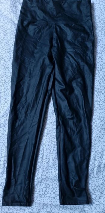 Legging enduit  fourré