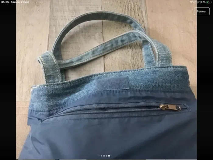 Sac jean mimihopps diddl - photo numéro 5