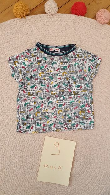 tee shirt 9 mois