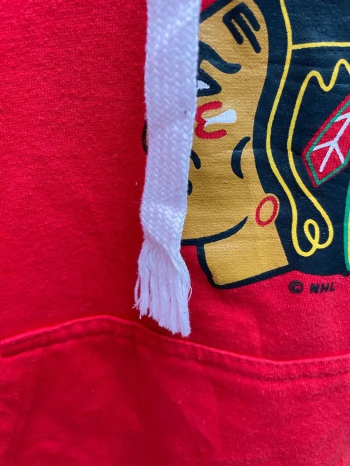 NHL hoodie Chicago Blackhawks Mens M - photo numéro 8