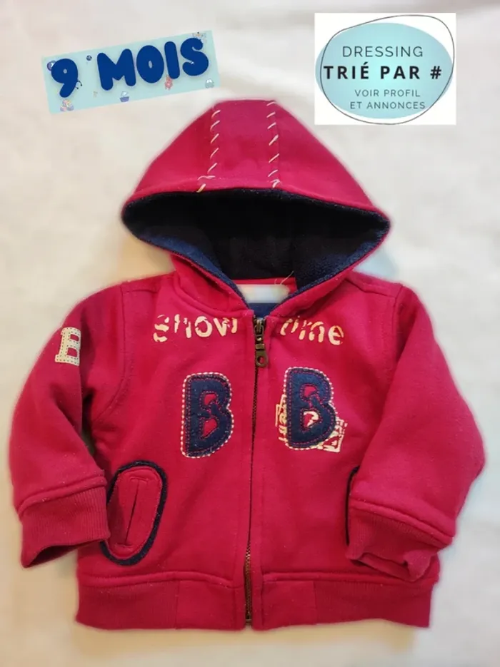 Veste manteau doublé 9 mois hiver