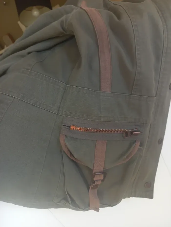 Blouson coton façon jean - photo numéro 4