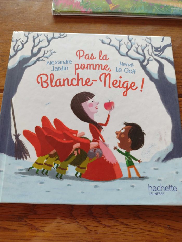 Pas la pomme Blanche neige
