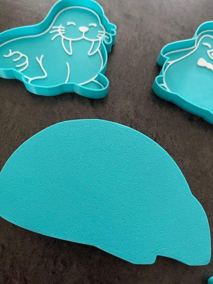 Kit 6 mini plateau d’hiver vendu avec sa cuillère en bois - photo numéro 8