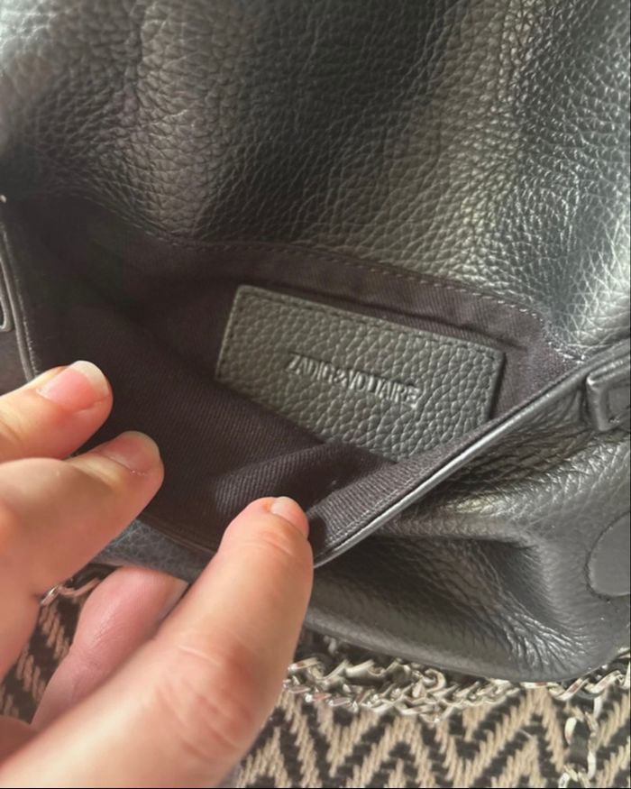 Pochette rock nano cuir zadig&voltaire - photo numéro 6