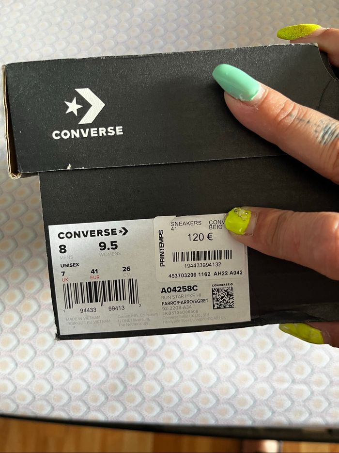 Converse plate-forme - photo numéro 7