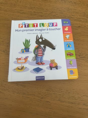 Livre enfant le loup