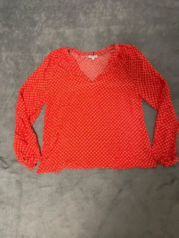 Blouse à encolure en V Tommy Hilfiger