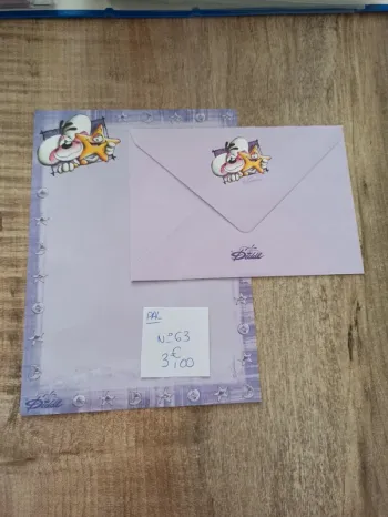 Papier à lettre Diddl 63 3,00€