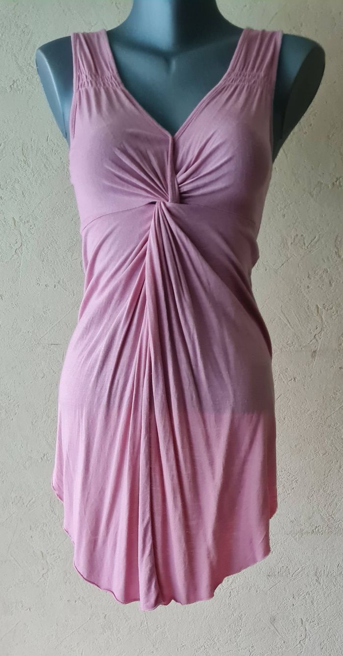tunique vieux rose femme taille 36/38 - photo numéro 4