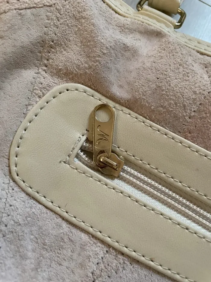Nathalie Andersen Beige Purse Sac à main - photo numéro 3