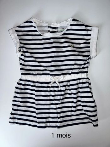 Robe 1 mois