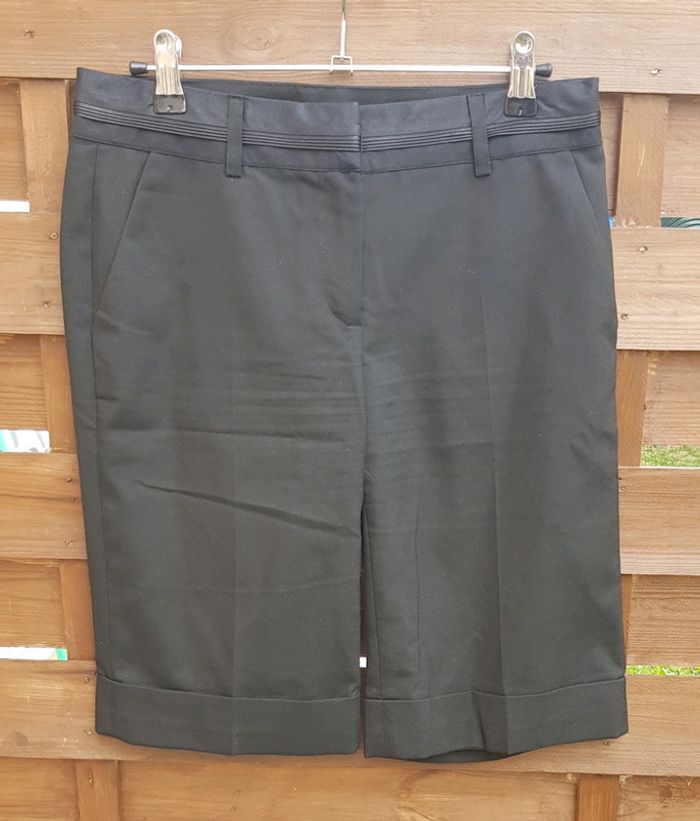 Bermuda noir femme - photo numéro 2