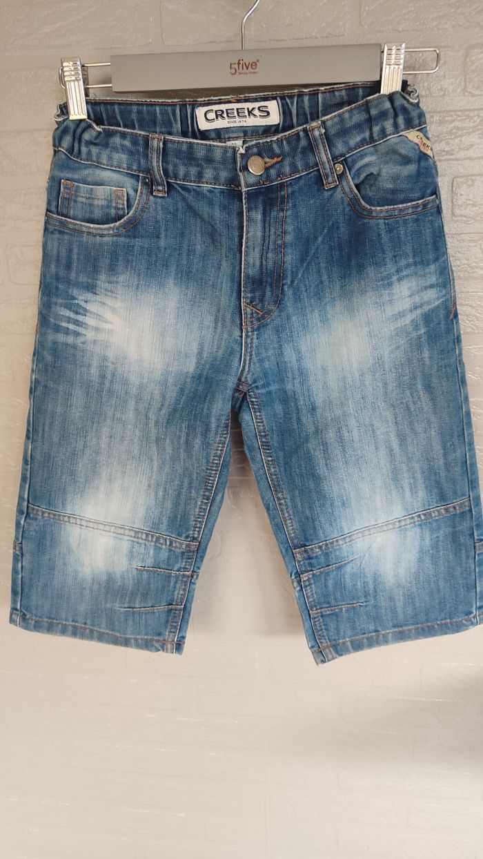 Bermuda jeans t 12 ans