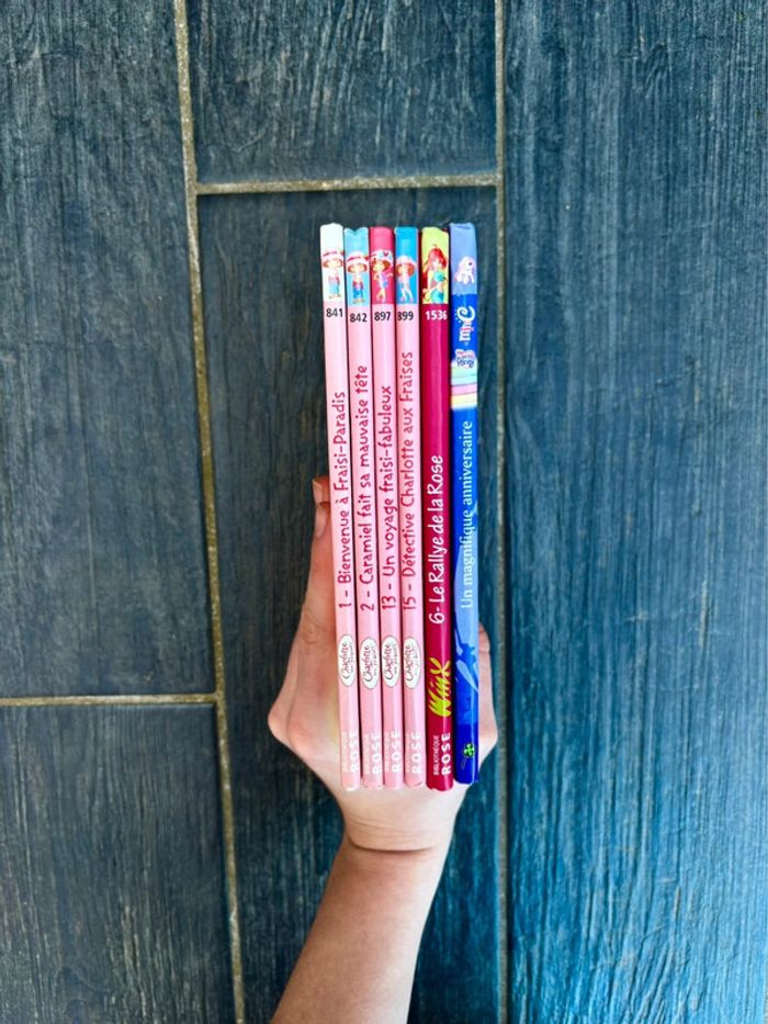 Lot Livres Bibliothèque Rose pour Filles - photo numéro 4