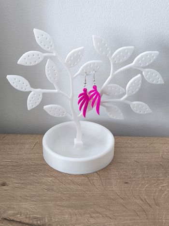 Boucles d'oreilles impression 3D 