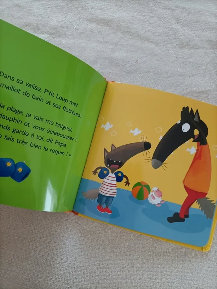 Livre P'tit Loup part en vacances - photo numéro 8
