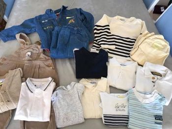 Lot vêtements garçon