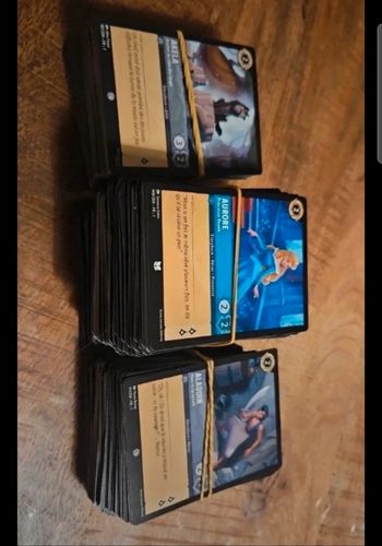 Plus de 200 cartes lorcana disney