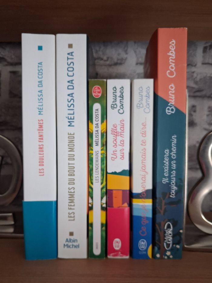 Lot 6 romans de Mélissa Da Costa et Bruno Combes - photo numéro 3