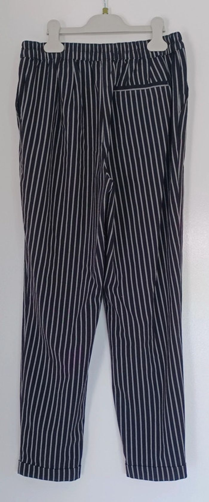 Pantalon rayé / tailleur - Camaïeu - photo numéro 2