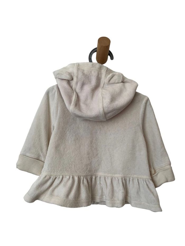 Veste à capuche rose - baby GAP 3-6 mois - photo numéro 4