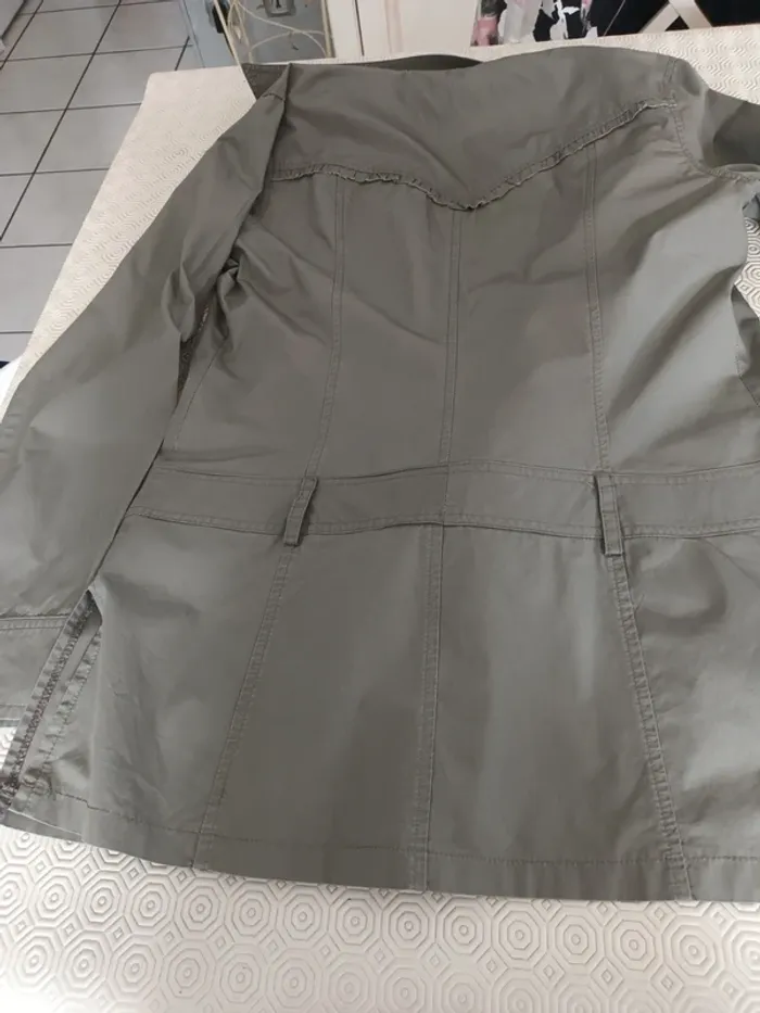 Veste légère Tex taille 40 vert kaki - photo numéro 6