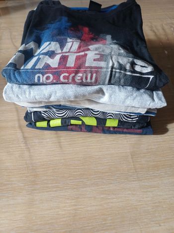 Lot t-shirts manches longues