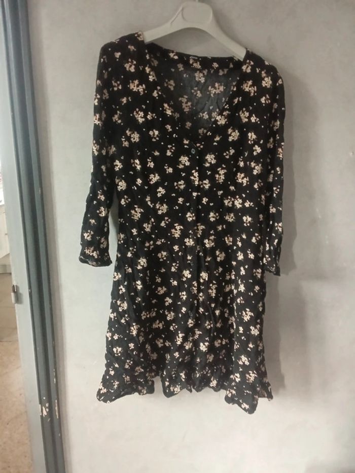 Robe chemise etam taille 36 manche 3/4