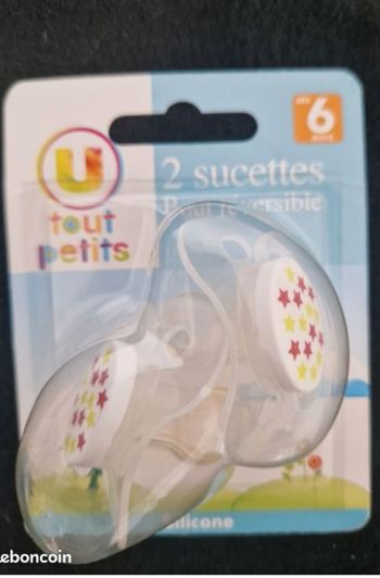 Sucette bébé des 6 mois