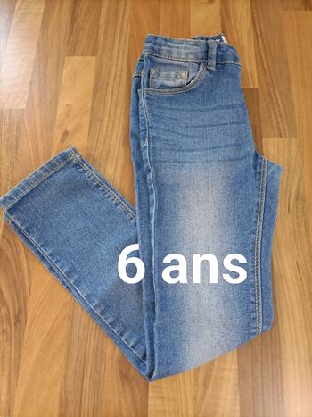 Jean bleu clair 6 ans In extenso 