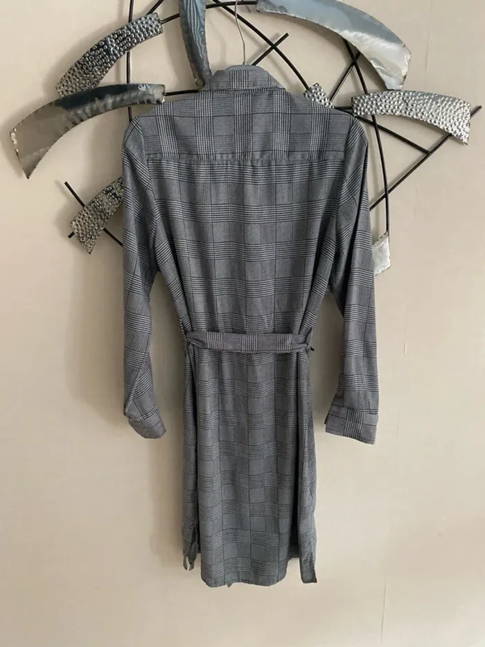 Magnifique robe légère mango casual taille M/38 motif pied de poule en parfait état - photo numéro 5
