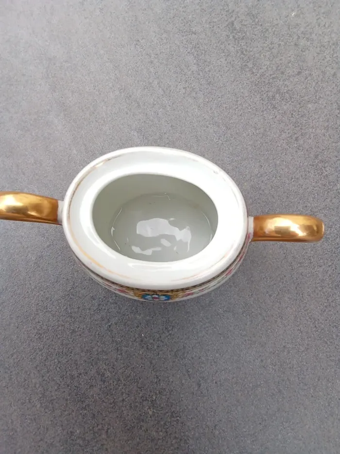 sucrier porcelaine de limoges - photo numéro 4