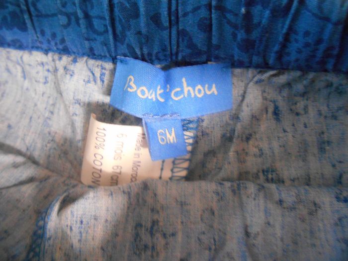 Pantalon bébé fille 6-9 mois neuf / Bout'chou - photo numéro 2