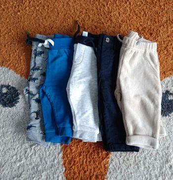 5 pantalons 6 mois obaïbi kiabi tex Z