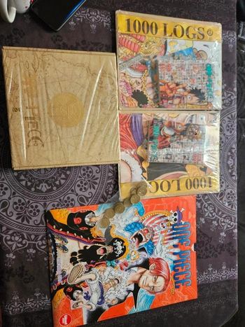 Onepiece 98 99 100 italien + planche à dessin la.nuit Onepiece