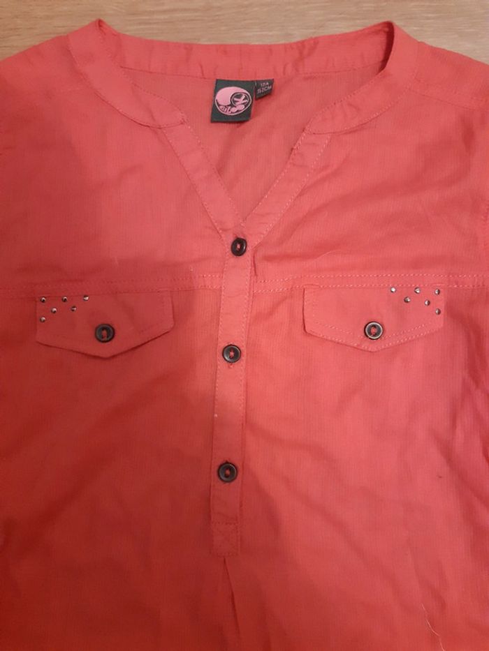 Chemise tunique fille taille 12 ans - photo numéro 2