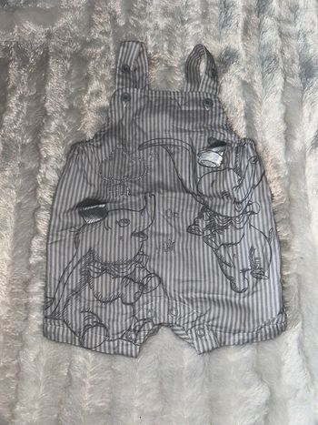 Salopette grise dumbo