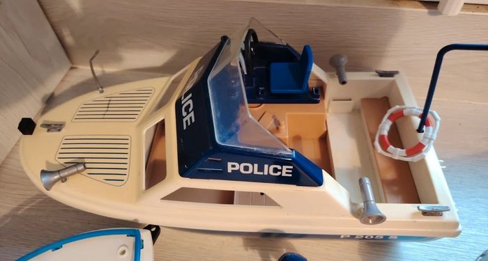 Lot bateaux police playmobil - photo numéro 4