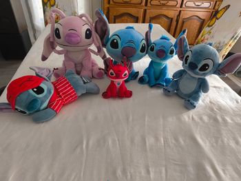 Lot peluches stitch