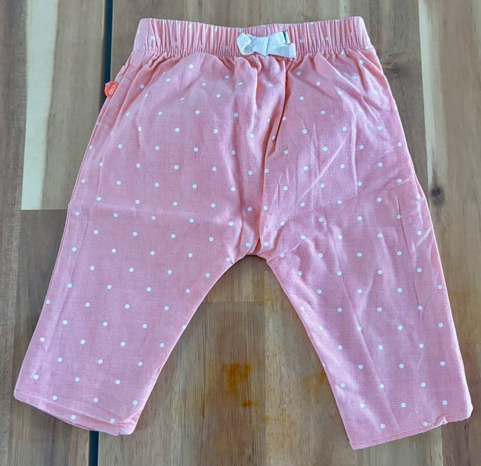 Pantalon Rose à Pois