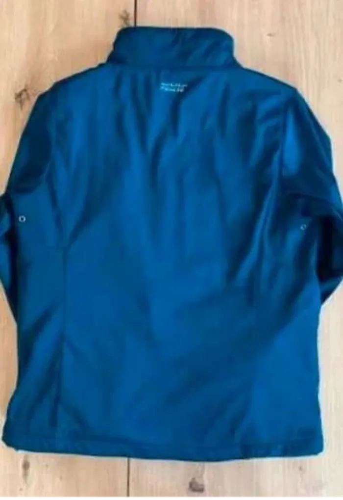 Veste polaire fourrée  Harcour  bleu marine  softshell - photo numéro 2