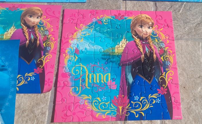 3 puzzles La Reine des Neiges - photo numéro 3