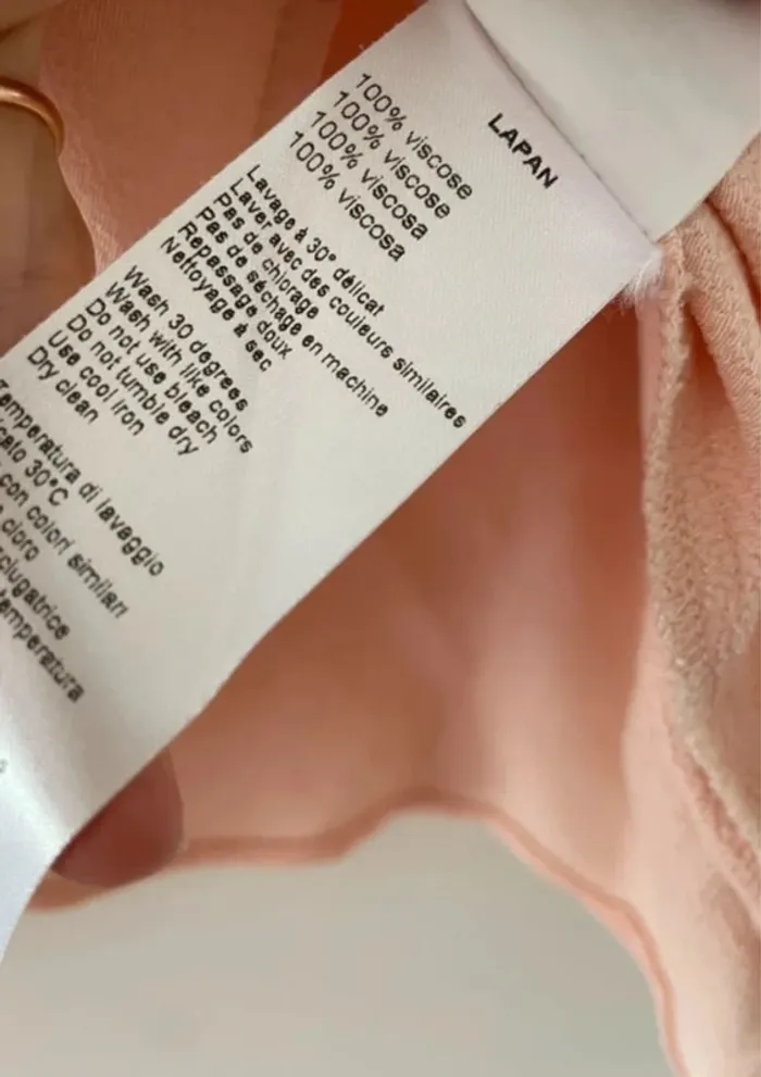 Haut rose poudré modèle Lapan de la marque des petits hauts taille 2 - photo numéro 7