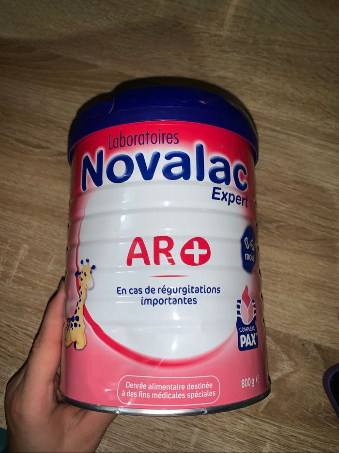 Lait bébé novalac ar+ 1 ère age